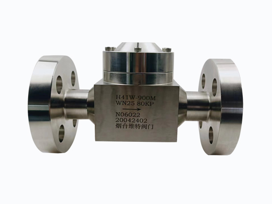 Hastelloy哈氏合金c276止回閥-化工機械反應釜配套法蘭 閥門 管件生產(chǎn)廠家